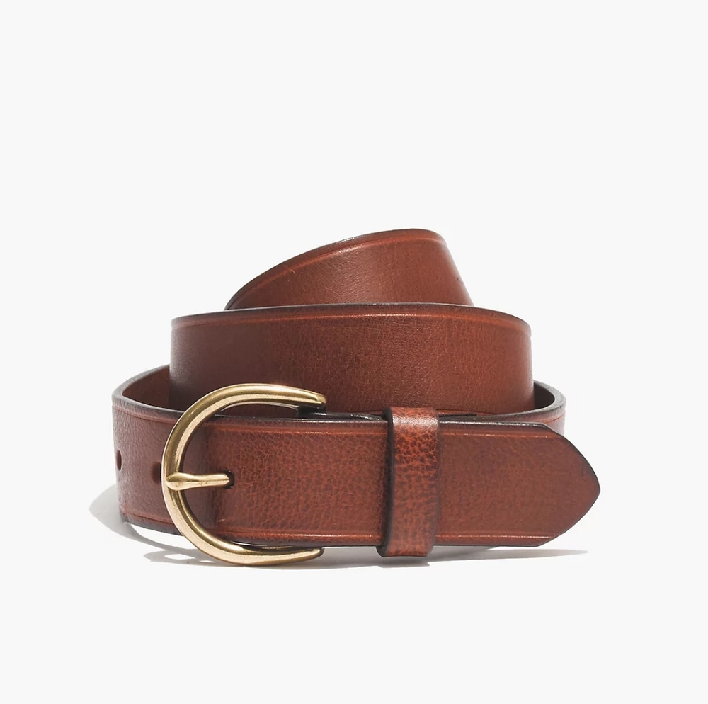 Madewell Medium Perfect Leather Belt